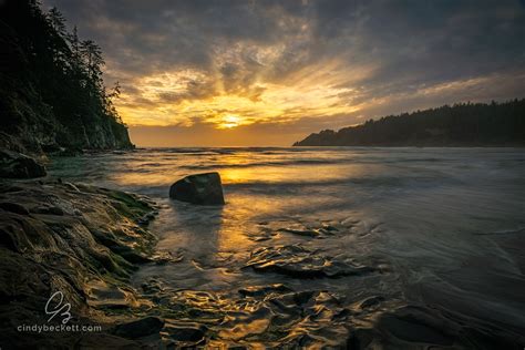 Oregon Coast Sunset | Central Oregon Coast | 2017 | Cindy Beckett ...