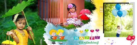 15 New 2023 Birthday Album Design PSD Templates