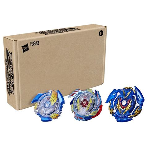 Beyblade Burst Evolution Trio Valtryek 3-Pack -- Genesis Valtryek V3 ...