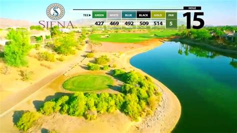 Siena Golf Club Flyover - YouTube