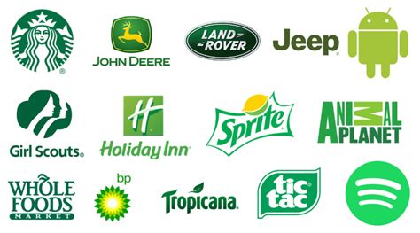 Green Brand Logos