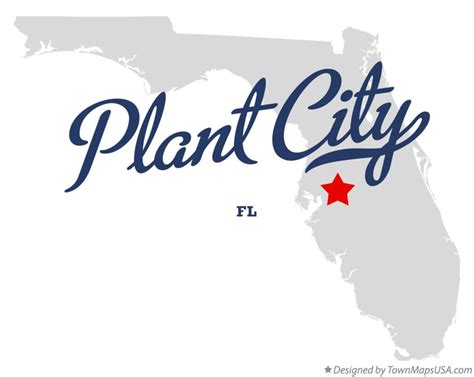 Map of Plant City, FL, Florida