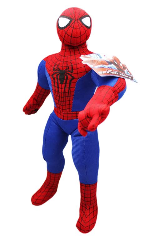 Marvel's The Amazing Spider-Man Plush Toy With Secret Zipper Pocket ...