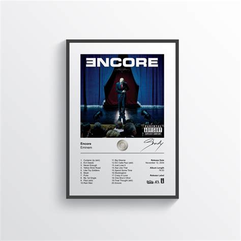 Eminem Encore Art - Perfect Poster for Your Collection | 24posters