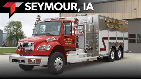 Seymour, Iowa, Toyne Pumper Tanker Fire Apparatus Delivery - YouTube