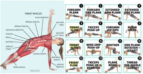 Slim Your Waist And Sculpt A Strong Defined Core With 6 Side Plank ...