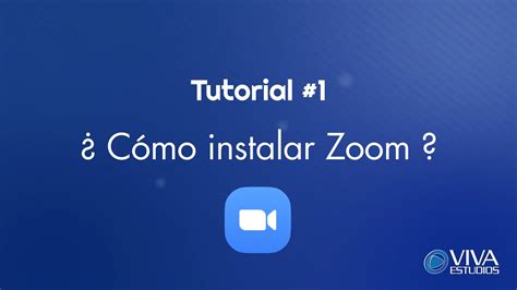 Tutorial #1 ¿Cómo instalar Zoom? - YouTube