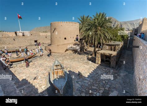 Khasab Fort in Khasab on the Musandam Peninsula in Oman Stock Photo - Alamy