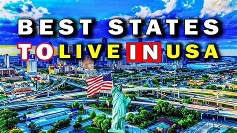 Top 10 Best STATES to Live in AMERICA for 2023 - YouTube