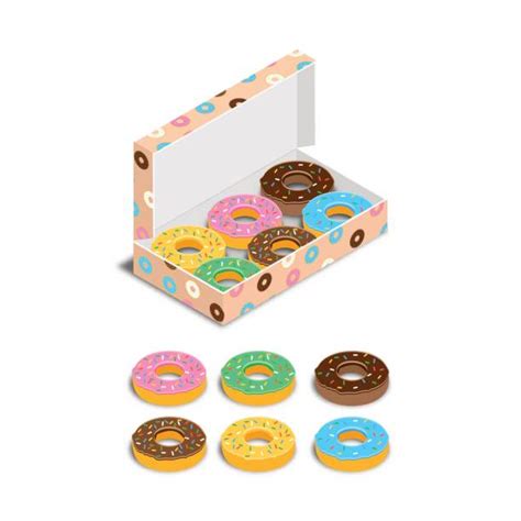 Donut Box Illustrations, Royalty-Free Vector Graphics & Clip Art - iStock