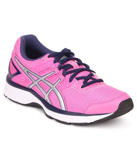 Asics Pink Running Sports Shoes Price in India- Buy Asics Pink Running ...