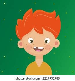 Childrens Happy Cute Smile Poster Wallpaper Stock Illustration ...