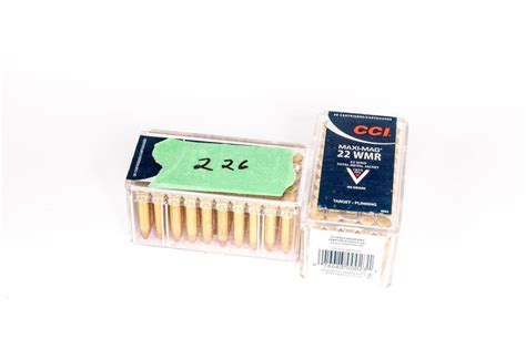 100 rounds 22 cal ammo | Live and Online Auctions on HiBid.com