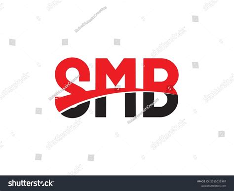 SMB Letter Initial Logo Design Vector - Royalty Free Stock Vector 2315021987 - Avopix.com