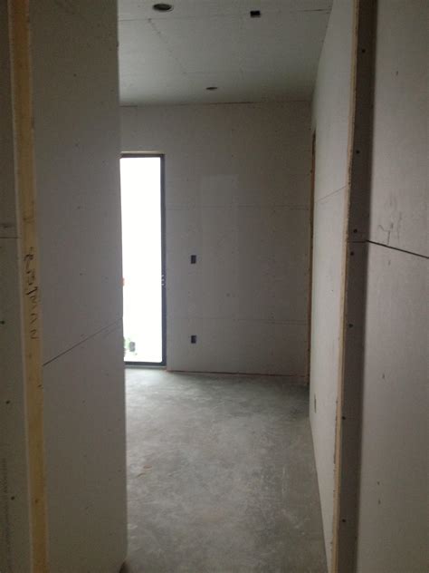 Sheetrock installation | WLS-1608 Residence Project Site