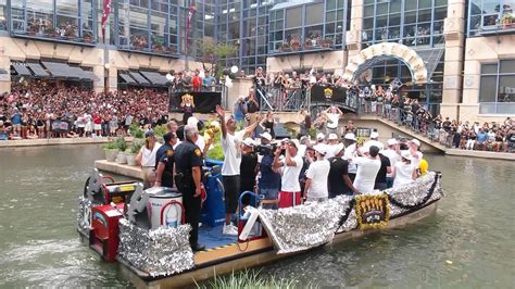 San Antonio Spurs 2014 Championship Parade - Tony Parker and Boris Diaw ...