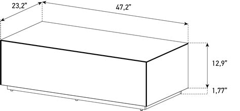 【Furniture】All Glass Coffee Table/Center Table