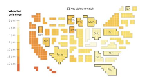 What Time Do the Polls Close? - The New York Times