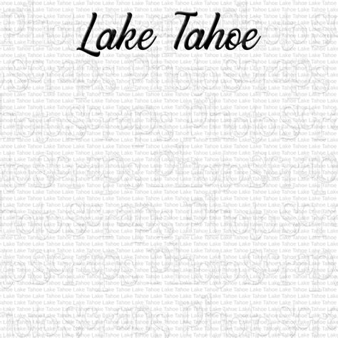 Lake Tahoe Paper – Photo Scraps