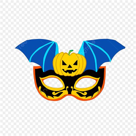 Halloween Masks Clipart Transparent PNG Hd, Halloween Mask, Halloween, Mask, Prop PNG Image For ...