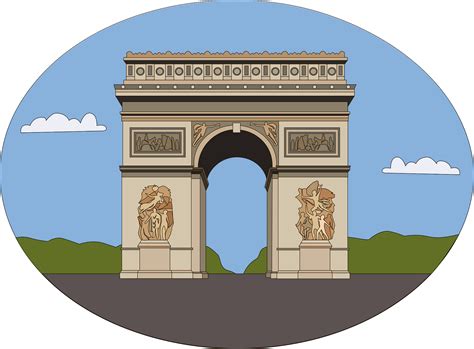 Arc De Triomphe Clipart