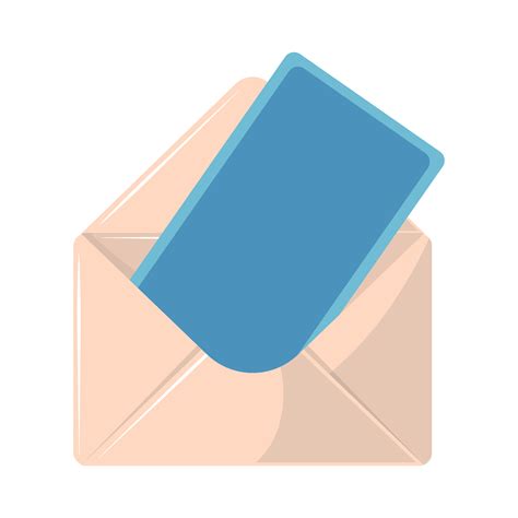 envelope with card 4229966 Vector Art at Vecteezy