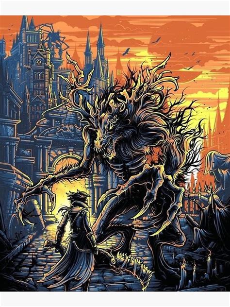 "bloodborne poster poster" Poster for Sale by SRTSHOP10 | Redbubble