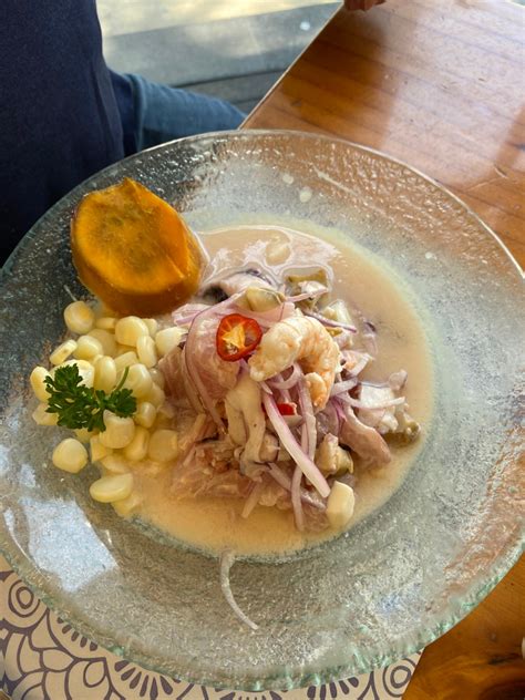 Ceviche in Lima Peru