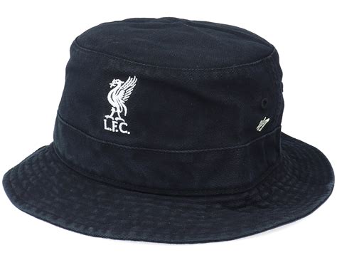 Liverpool FC Black Bucket - 47 Brand hat | Hatstoreworld.com