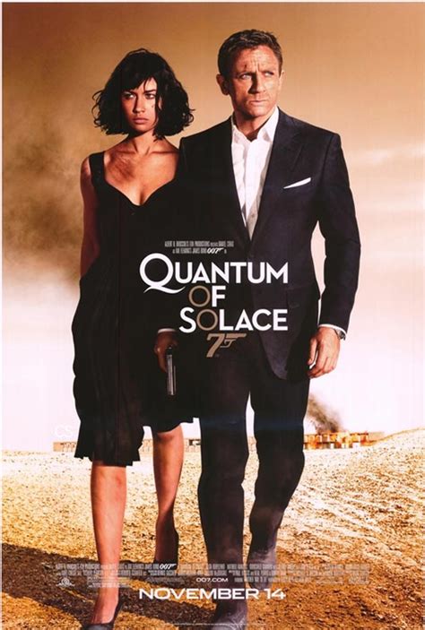 New Quantum of Solace Poster