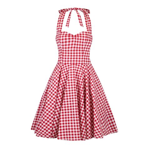 red and white checkered dress | Dresses Images 2022