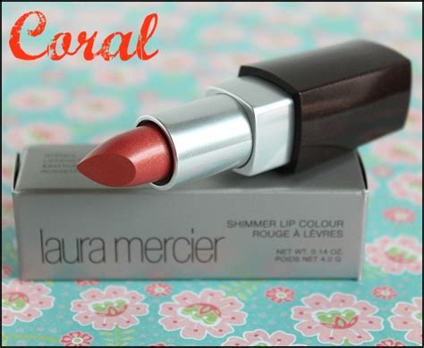 Laura Mercier Shimmer Lipstick in Coral - Pictures and Swatches ...