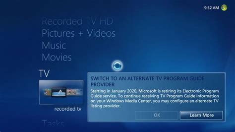 Microsoft is Killing Windows Media Center Guide Data - The Digital Media Zone