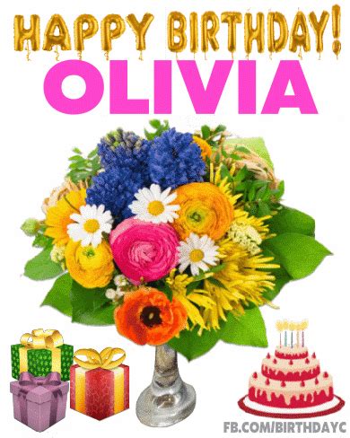 OLIVIA - Happy Birthday