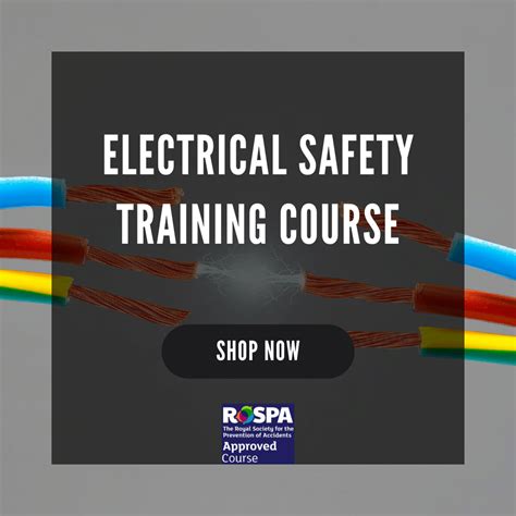 Electrical Safety Training Course Online - RoSPA Approved | SSD