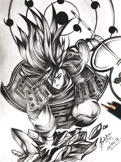 Madara Uchiha Sketch||[Naruto Shippuden] | Anime Amino