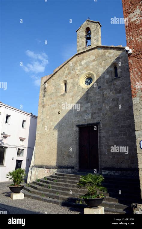 Chiesa di Santa Chiara church, Oristano, Sardinia, Italy Stock Photo ...