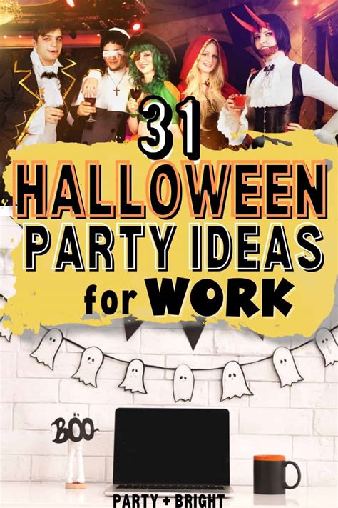 31 Cool Halloween Office Party Ideas – Party + Bright