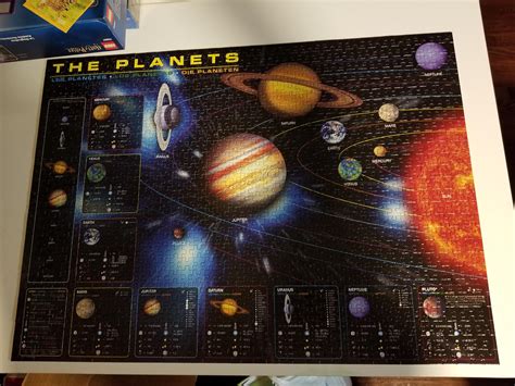 Eurographics, 1000 pieces, The Planets : r/Jigsawpuzzles