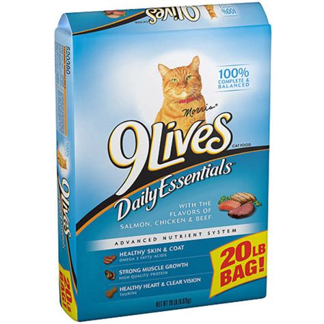 9 Lives 9Lives 20 lbs Daily Essentials Dry Cat Food Reviews 2019