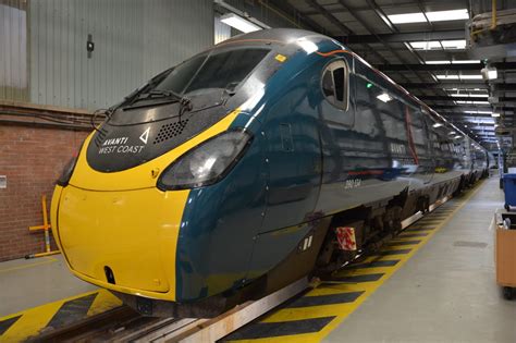 Third Avanti West Coast 'Pendolino' gets new livery makeover