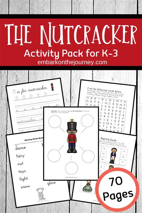 Nutcracker Printables for K-3