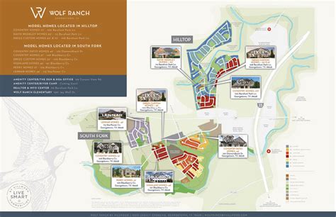 Wolf Ranch Community Map