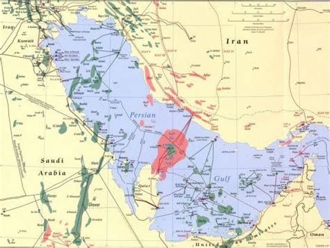 Energy Predicament: Oil Fields in Middle East