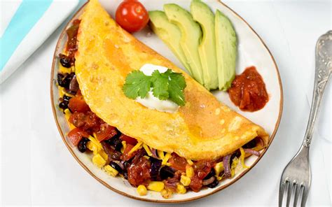 Easy Mexican Omelette Recipe | Deporecipe.co