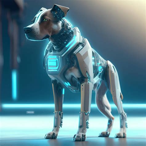 Futuristic dog by Pickgameru on DeviantArt