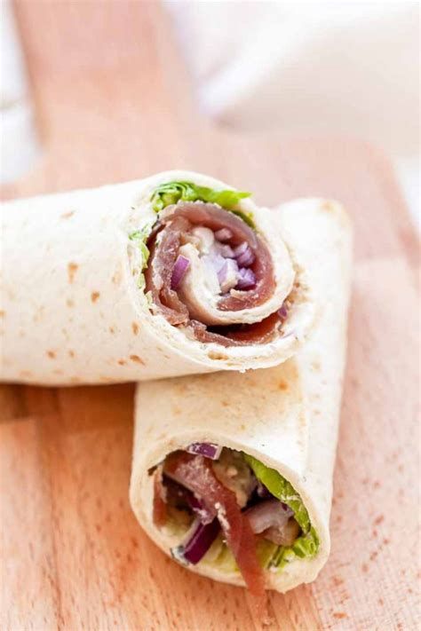 How To Make Tuna Wrap {fast recipe} - The Tortilla Channel