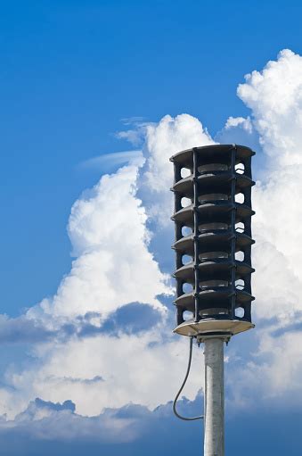 Tornado Warning Siren Stock Photo - Download Image Now - iStock