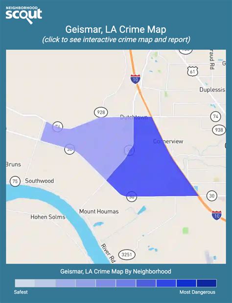 Geismar, 70734 Crime Rates and Crime Statistics - NeighborhoodScout