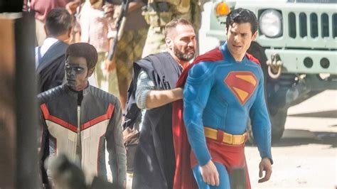 David Corenswet in Full Superman Costume, First On-Set Photos | United ...